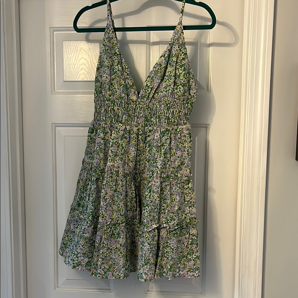 NWT Lulus Floral Mini Dress